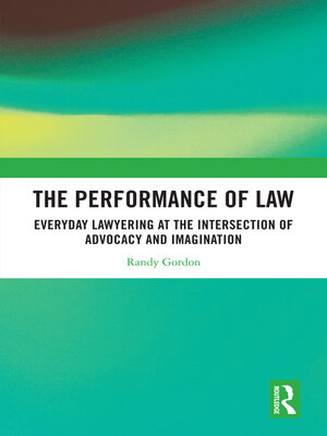cover image of The Performance of Law